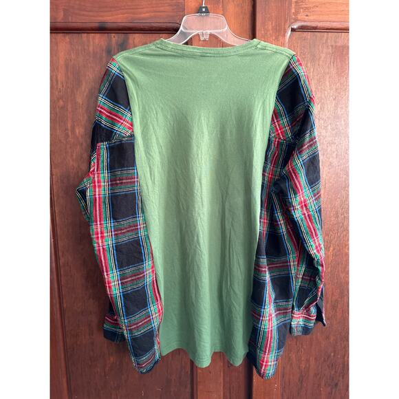 Upcycled Flannel T - Picture 5 of 5